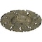 Ekena Millwork Needham Ceiling Medallion (Fits Canopies up to 4 1/4"), 14 5/8"OD x 2 1/4"P, Witch Hazel Crackle CM14NEWHC - alternate 4